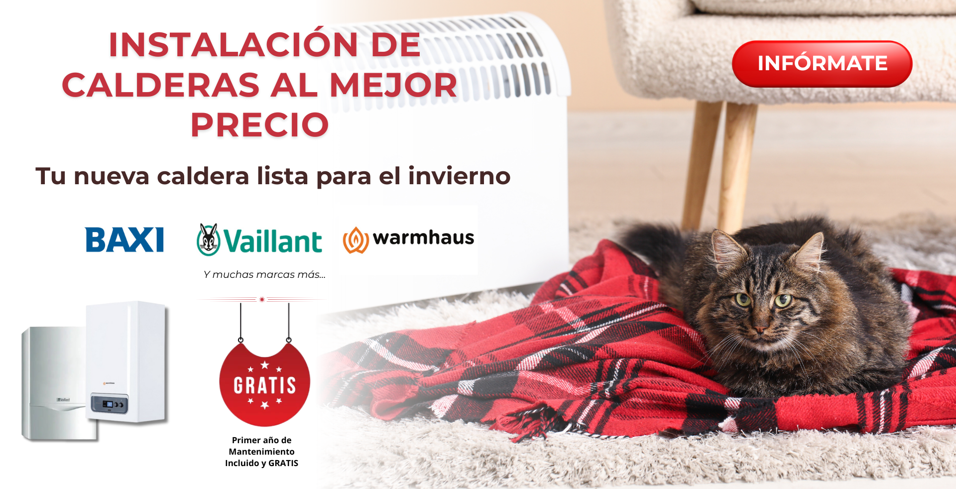 Instalación Calderas en Zaragoza