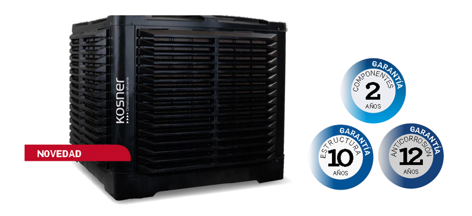 climatizacion industrial por sistemas evaporativos Marca Kosner
