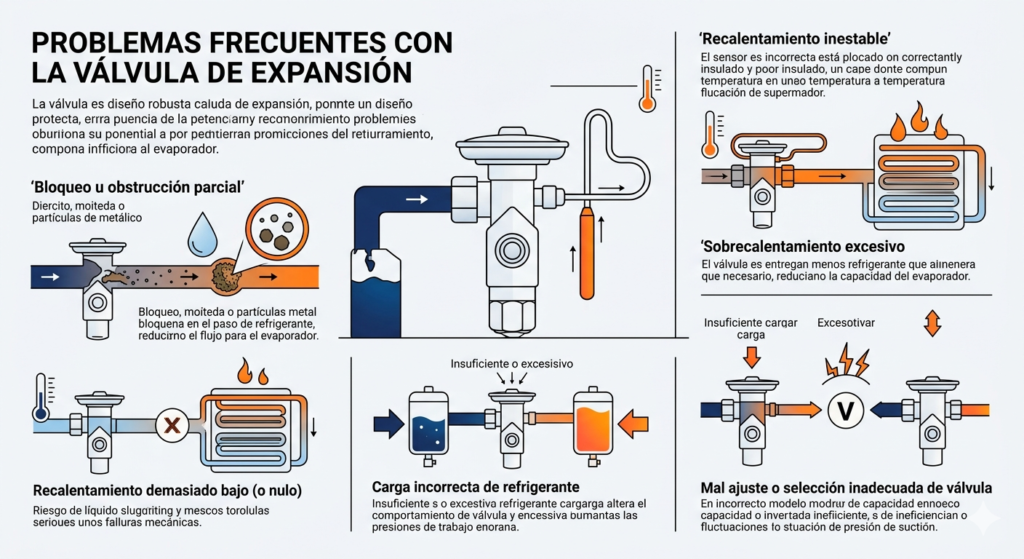 Sistemas de Refrigeración: Válvula de Expansión