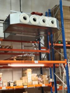 Climatización con sistema Wifi de naves en empresa de Calderería Industrial