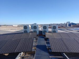 Climatización con sistema Wifi de naves en empresa de Calderería Industrial